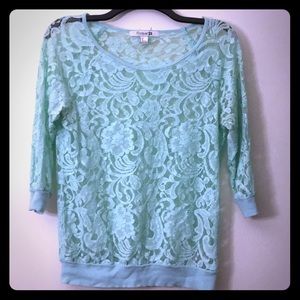 Medium Lace Shirt from Forever21